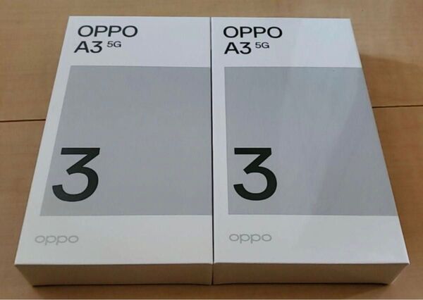 品番130 OPPO A3 5G 新品未開封 ホワイト