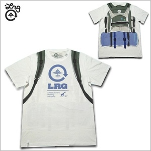  sharing equipped SALE new goods LRG T-shirt M size e lure ruji- Street ske-ta-CAMP PACK ON MY BACK TEE