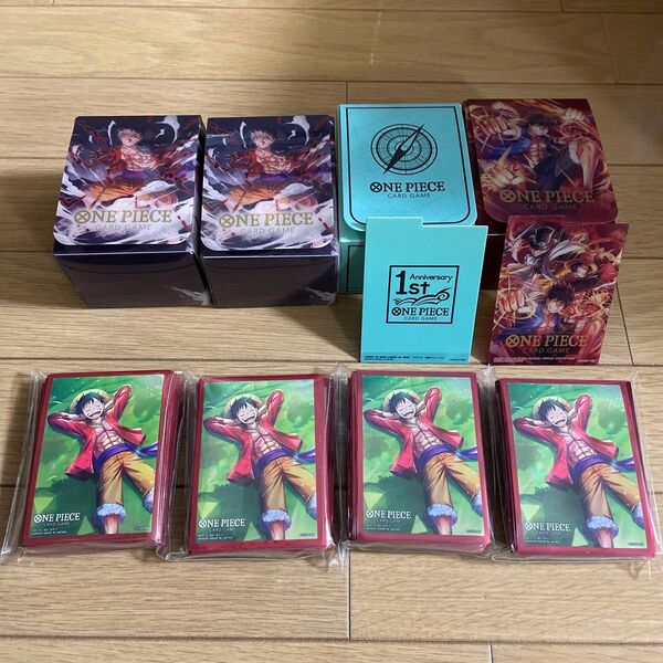 ワンピースカード ルフィ スリーブ デッキケース セット