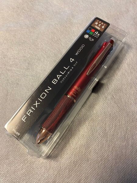 《未使用》PILOT フリクションボール4 WOOD ボルドー