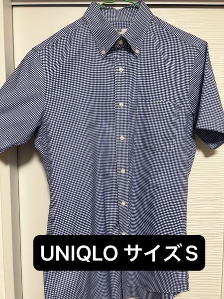 UNIQLO ユニクロ ドライイージーケアチェックシャツ サイズS