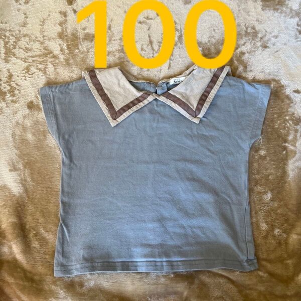 半袖 カットソー Tシャツ セーラー 100センち 綿100