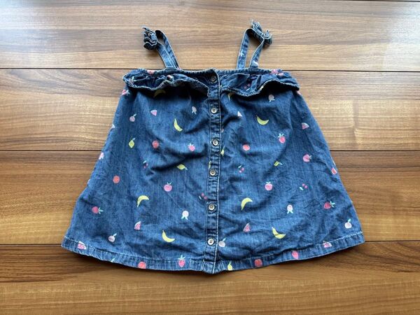 babyGAP DENIM フルーツ柄 トップス 80cm