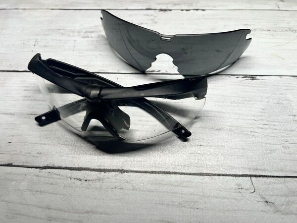 ESS CROSSBOW クロスボウ クリア・スモークレンズ 難あり サングラス