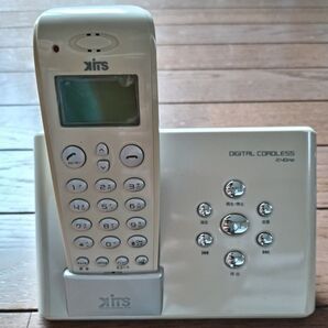電話機 KITS KQUTE K24G01PW(パールホワイト) ケーキュート
