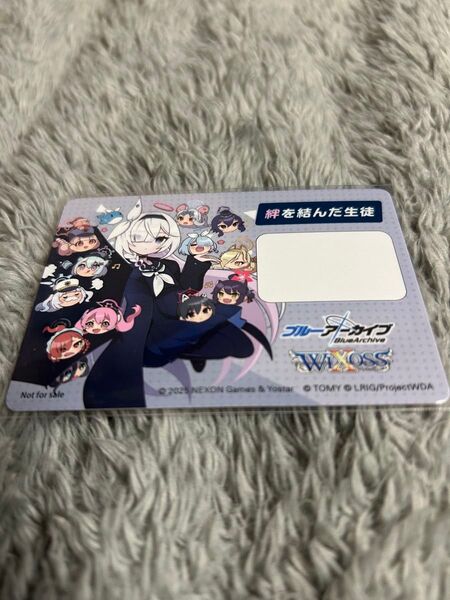 wixoss ウィクロス 絆マーカー プラナ ブルーアーカイブ