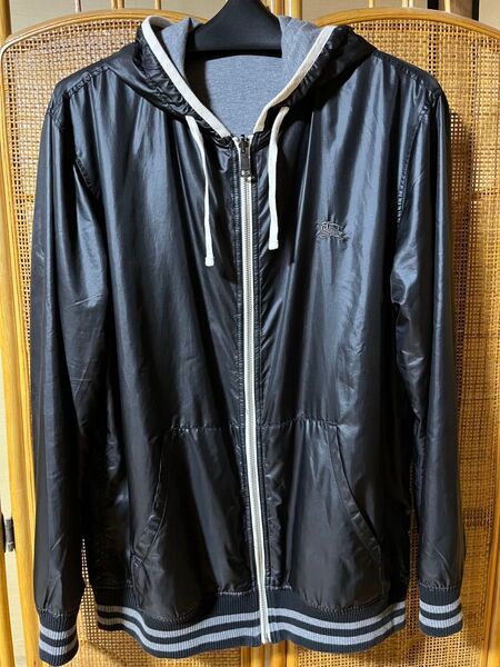 BURBERRY BLACK LABEL シャカシャカジャンパー ブラック メンズ