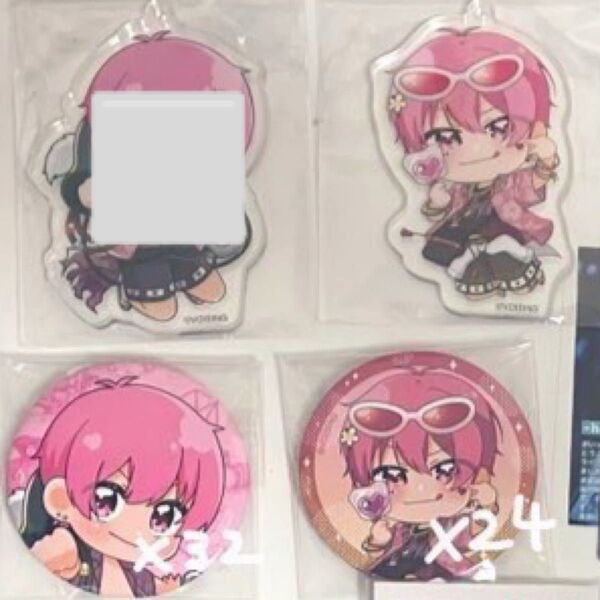いれいす ないこ 海賊団 すぷび デフォ 缶バッジ アクキー バラ売り可能