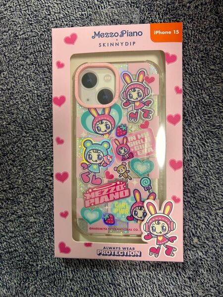 SKINNYDIP メゾピアノ iPhone15 携帯ケース