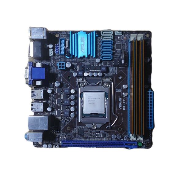 ASUSマザーボード 小スペース最適 CPU メモリーセット 動作確認済み