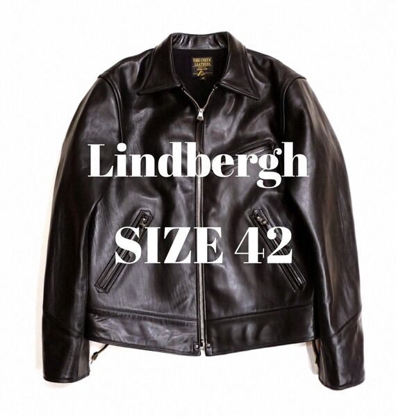 SIZE 42 新品 未試着 FINE CREEK LEATHERS ファインクリークレザーズ リンドバーグ ホースハイド