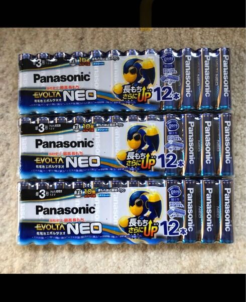 パナソニック アルカリ乾電池 エボルタネオ 単3形 36本セット