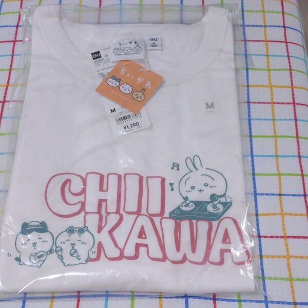 GU ちいかわ コラボTシャツ Mサイズ ホワイト 新品未開封