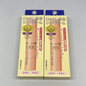 DHC 薬用リップクリーム 2個セット【新品未使用未開封】