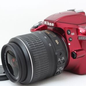 スマホ転送 Nikon ニコン D3300 レッド 赤 #H31