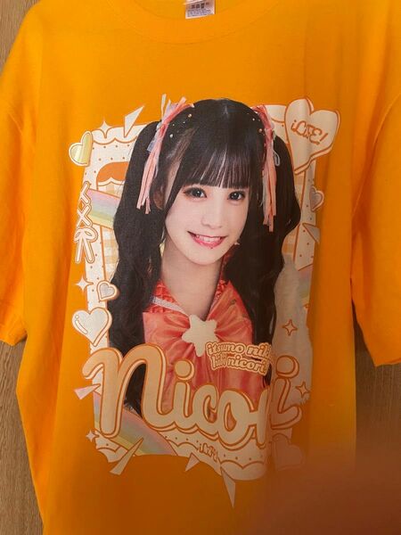 日日にこり実写Tシャツ