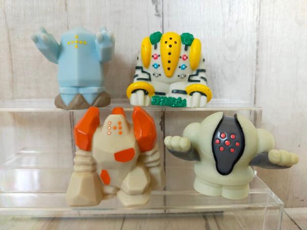 ポケモンキッズ 指人形 レジギガス レジスチル レジアイス レジロック