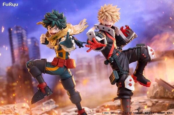 僕のヒーローアカデミア THE MOVIE ユアネクストTrio-Try-iT 緑谷出久 爆豪勝己 フィギュア
