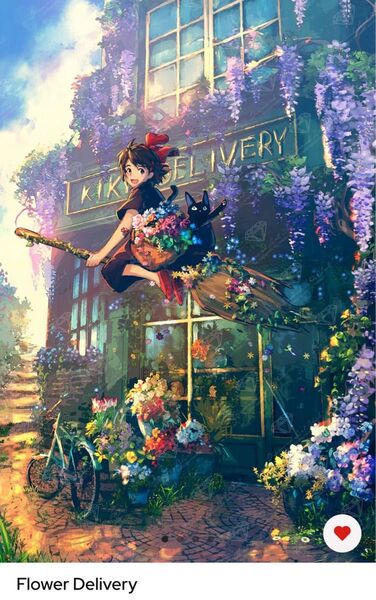ダイヤモンドアートクラブFlower Deliveryキット