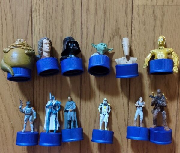 ダース・ベイダー ボトルキャップ スター・ウォーズ ペプシ コレクション フィギュア 12体