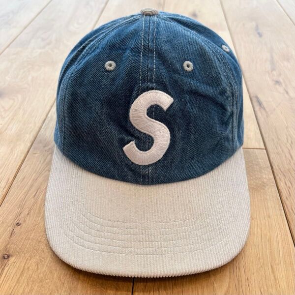 Supreme 2-Tone S Logo 6-Panel Cap デニム 24SS
