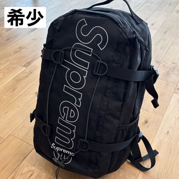 【大人気】Supreme 18FW Backpack Black シュプリーム バックパック