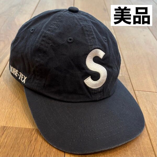 【希少】人気 Supreme GORE-TEX S Logo 6-Panel Black