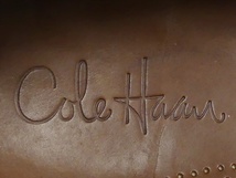 即決★インド製 COLE HAAN★27.5cm レザータッセルローファー コールハーン メンズ 9.5D 茶 ブラウン 本革 シューズ 本皮 スリッポン 革靴_画像6