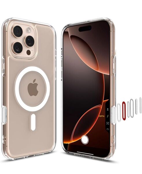 iPhone16Pro Max クリアケース MagSafe対応