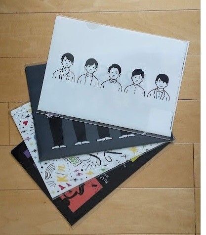 嵐を旅する展覧会 クリアファイル 4枚セット