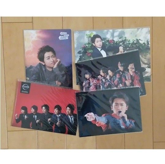 嵐 大野智 ミニクリアファイル等 まとめ売り