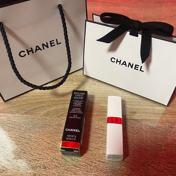 CHANEL シャネル ルージュココボーム 912 ドリーミーホワイト