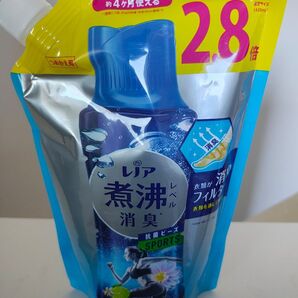 レノア 超消臭 煮沸レベル消臭 抗菌ビーズ スポーツ 詰め替え 1,180mL