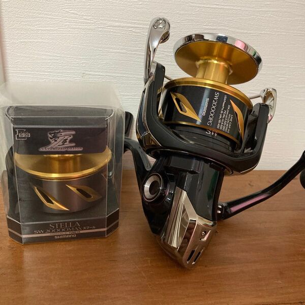 シマノ 20ステラSW20000PG SHIMANO STELLA 夢屋MAXスプール セット