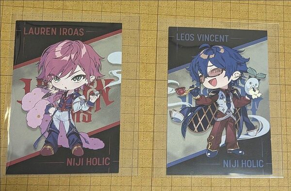 にじさんじ ローレン・イロアス レオス・ヴィンセント NIJIHOLIC ランダムメタルカード