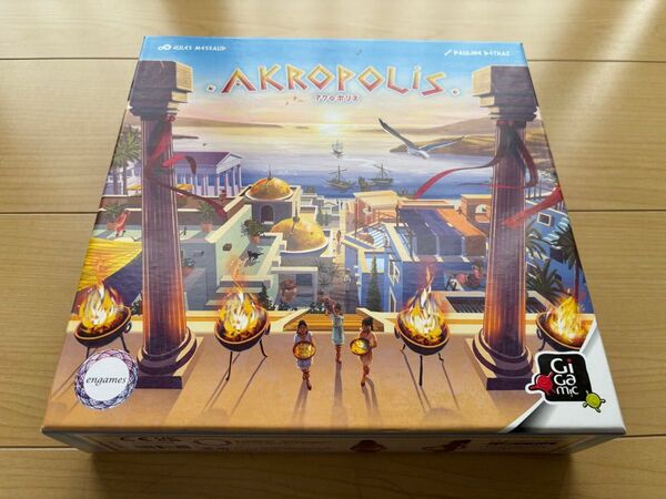 アクロポリス ボードゲーム 日本語版
