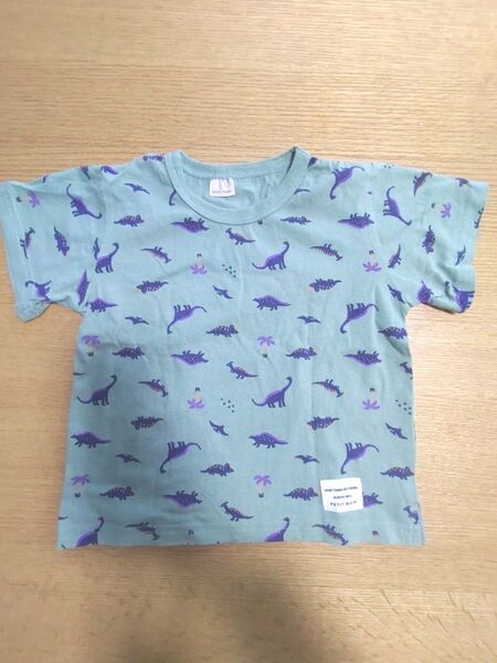 プティマイン恐竜柄半袖Tシャツ 110cm
