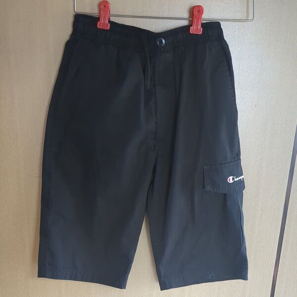 Champion ハーフパンツ ブラック メンズ 160 子供用