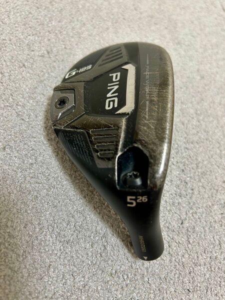 ピン PING G425ハイブリッド(ユーティリティ)ヘッド単品 5番 ロフト26度 送料無料