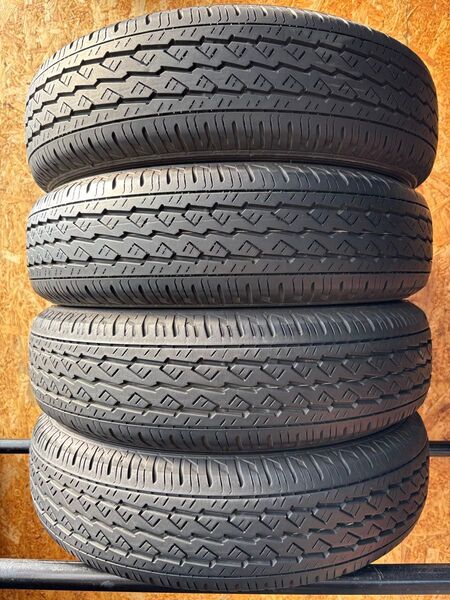 T-505【バリ山/2023年製造】ブリヂストン K370!145/80R12 80/78N LT!程度良好!軽トラ・N-VAN