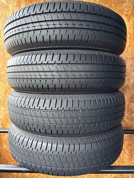 T-519【バリ山/2023年製造】ブリヂストン ECOPIA NH200!155/65R14 75H!程度良好!N-BOX