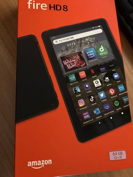 AmazonのFire HD 8 タブレット 64GB ローズ