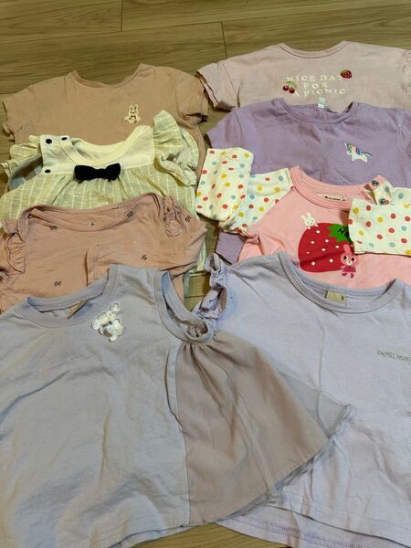 まとめ売り 夏服、長袖Tシャツ 80センチ