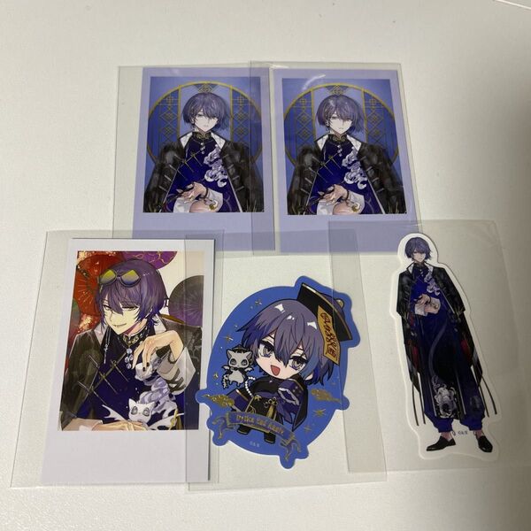 にじさんじ Dytica 2周年 小柳ロウ チェキ ステッカー