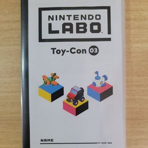 Nintendo Switch ニンテンドーラボ Toy-Con 3 NINTENDO LABO