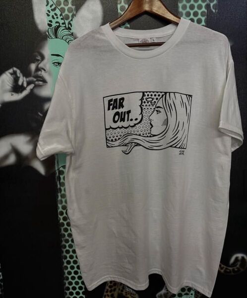 新品 XL love ear art ラブイヤーアート FAR OUT Tシャツ 半袖Tシャツ