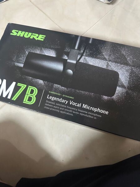 SHURE SM7B ダイナミックマイク
