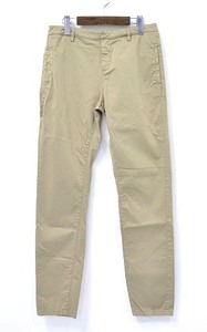 RABENS SALONER (レーベン サローネ) PAPER DRILL PANTS ペーパードリルパンツ S CAMEL　ラーベンスサロナー