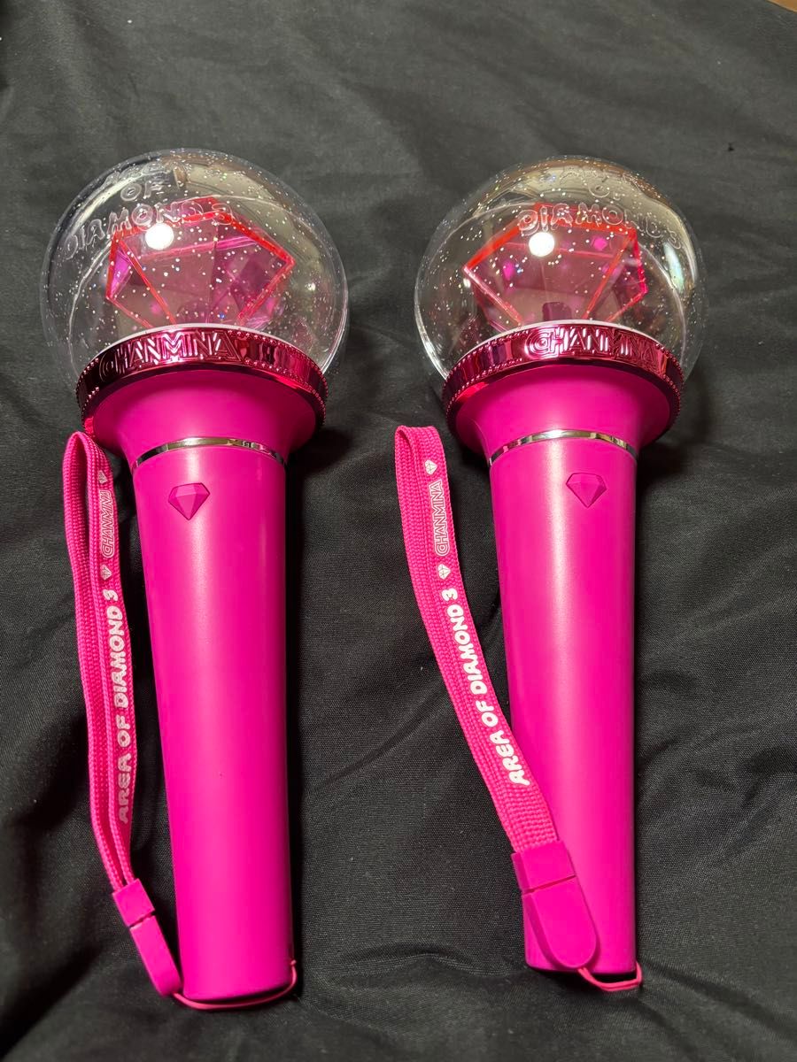 ちゃんみな ダイヤモンド型ペンライト ピンク 名古屋 ナゴヤ 美