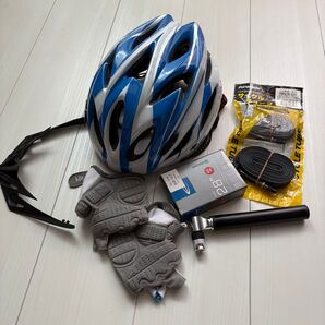 自転車用品 ヘルメット、グローブなど まとめ売り